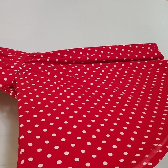 Leslie Lucks Red Polka Dot Dress - Picture 6 of 12